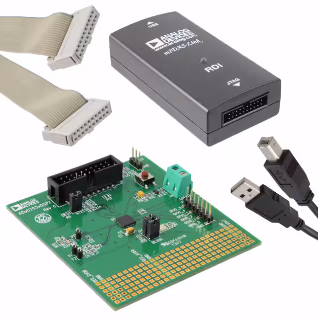 EVAL-ADUC7039QSPZ Analog Devices Inc.  Cartes d'évaluation - Embarquées - MCU DSP